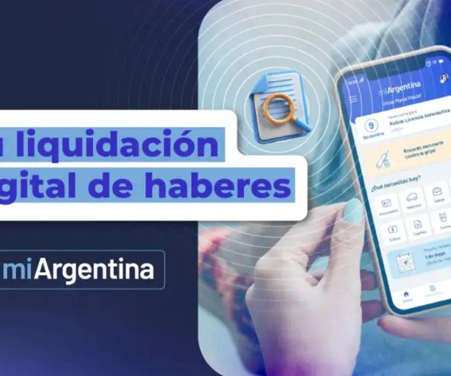 Mi Argentina ya permite consultar el recibo de sueldo digital desde el celular
