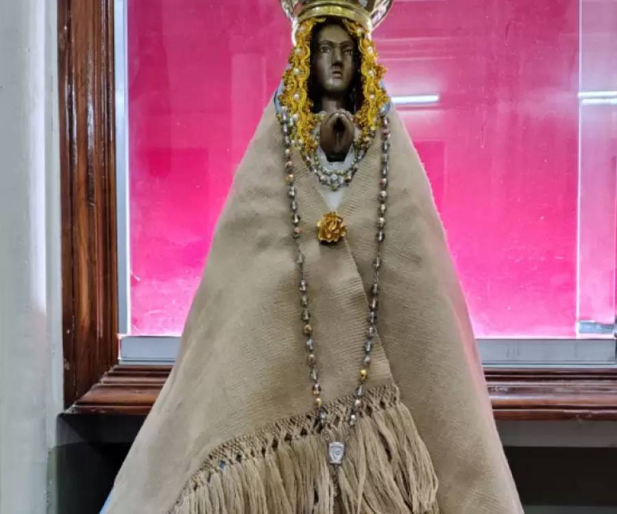 La Virgen del Valle acompañará la inauguración de la Fiesta del Poncho