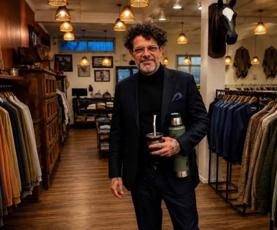 El empresario textil que hace catarsis en redes: 