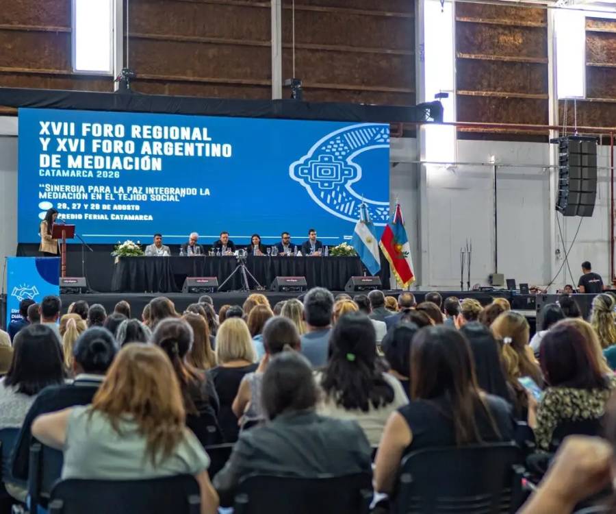 Comenzó en Catamarca el XVII Foro Regional y XVI Foro Argentino de Mediación
