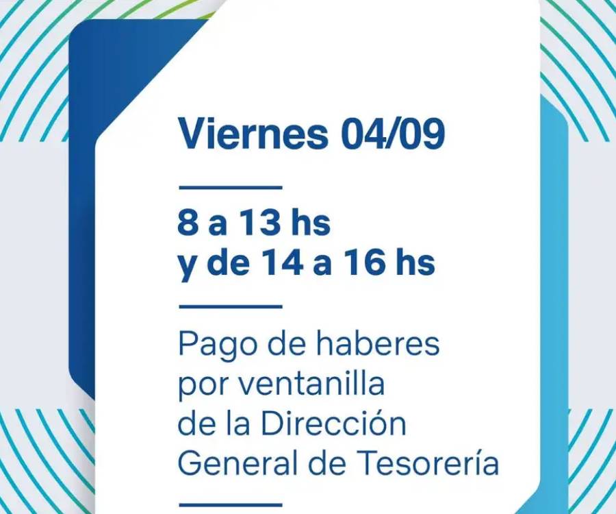 La Municipalidad de la Capital confirmó las fechas de pago de haberes correspondientes a agosto