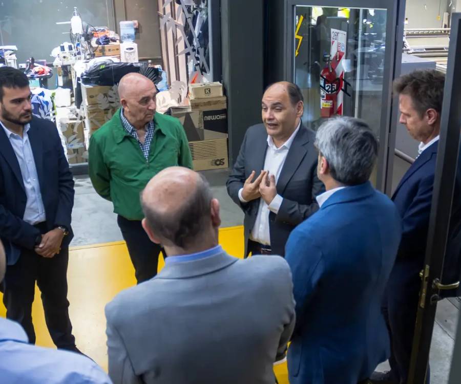 Saadi analizó el panorama industrial con directivos del sector