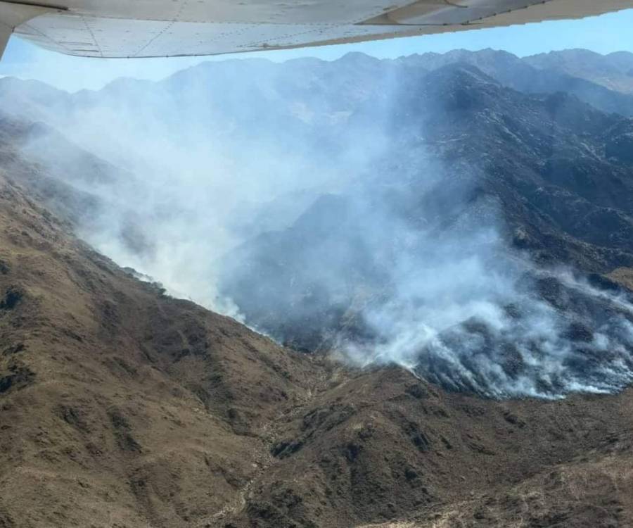 Catamarca continúa en alerta roja por incendios forestales y piden extremar las medidas de prevención