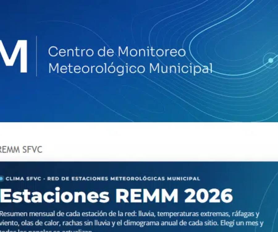 Clima en Catamarca: lanzan una plataforma para consultar temperaturas, lluvias y vientos
