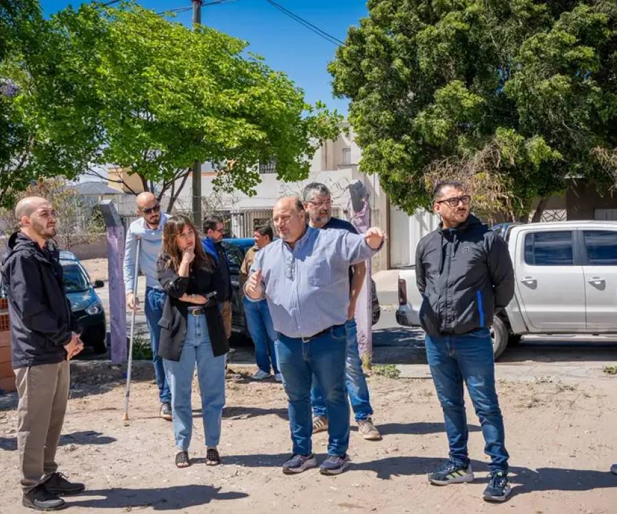 Avanzan las obras del Polideportivo 920 Viviendas